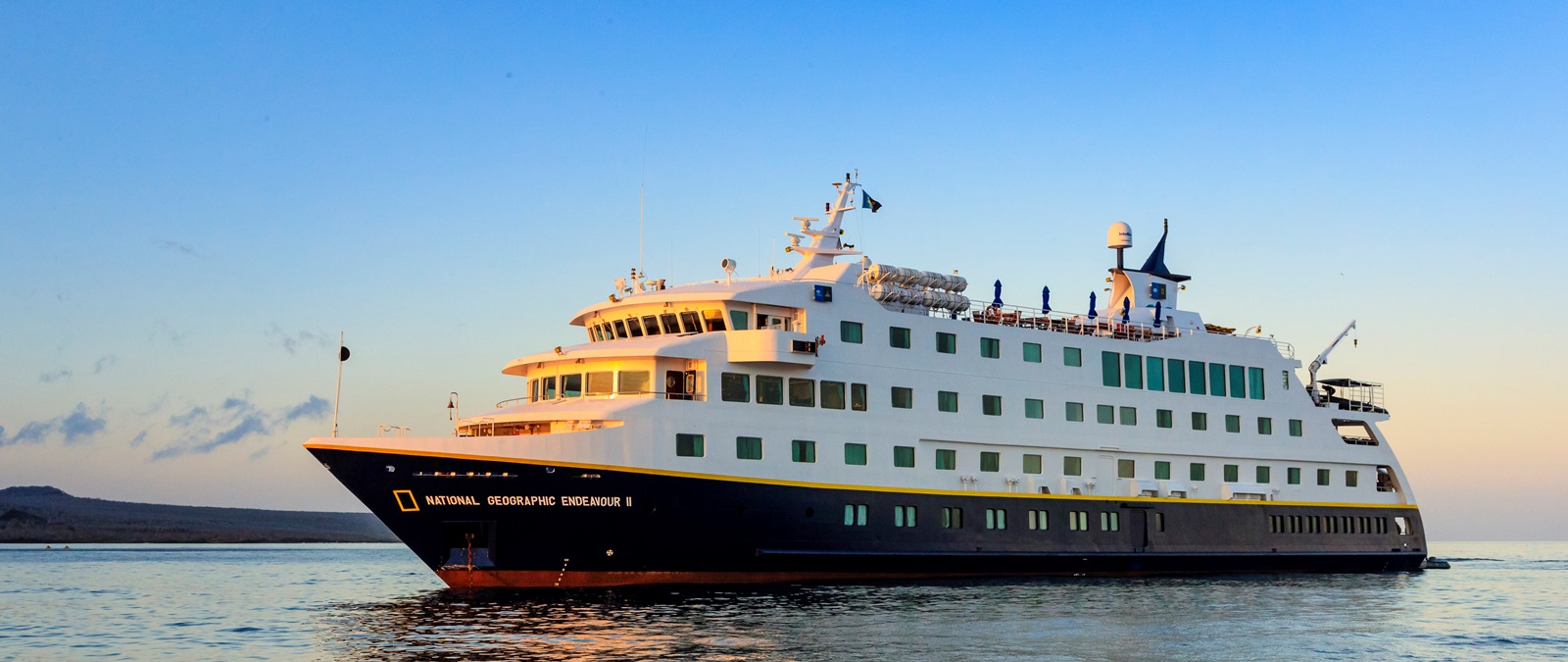 National Geographic Endeavour II. Floreana Island, Punta Cormorant, Galapagos National Park, Galapagos Islands, Ecuador