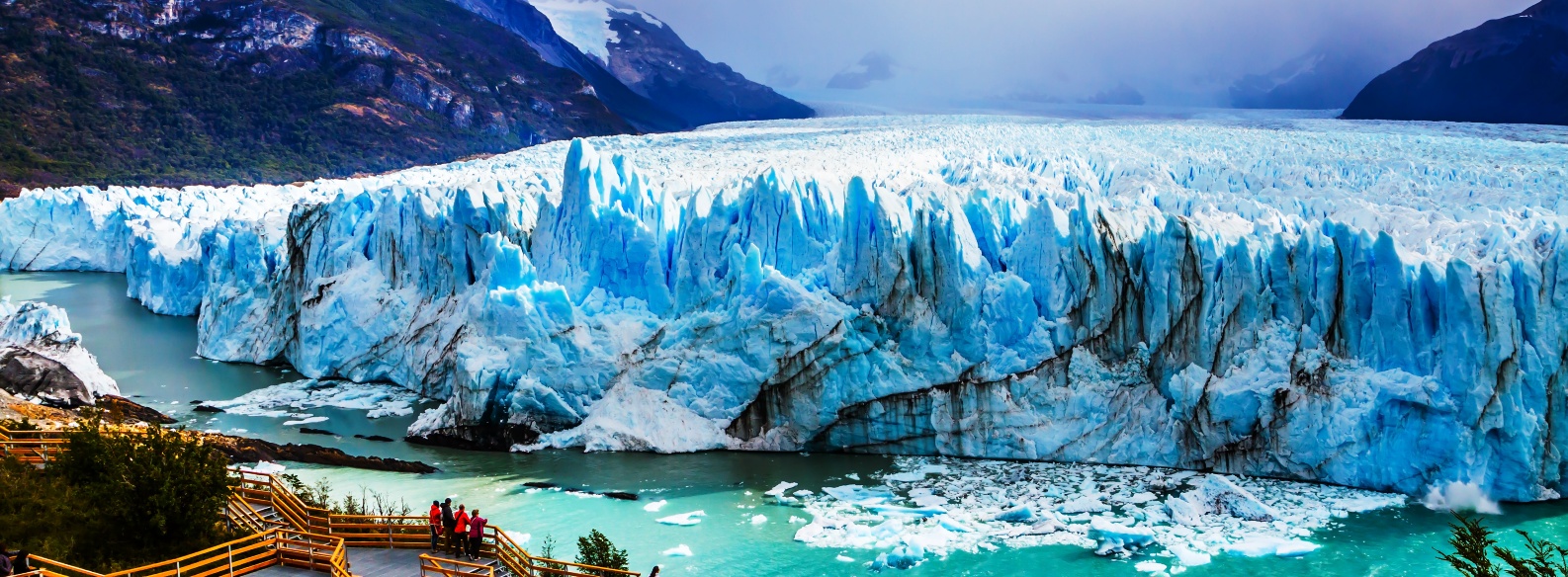 Glacier Perito Moreno in the Patagonia